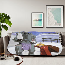Load image into Gallery viewer, Anime FullMetal Alchemistr Sherpa Blanket
