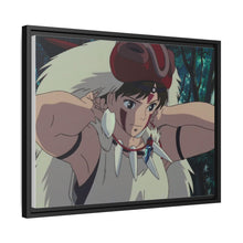 Load image into Gallery viewer, Anime Princess Mononoker Canvas Framed Art Print
