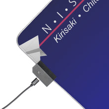 Load image into Gallery viewer, Nisekoi Chitoge Kirisaki RGB LED Mouse Pad (Desk Mat)
