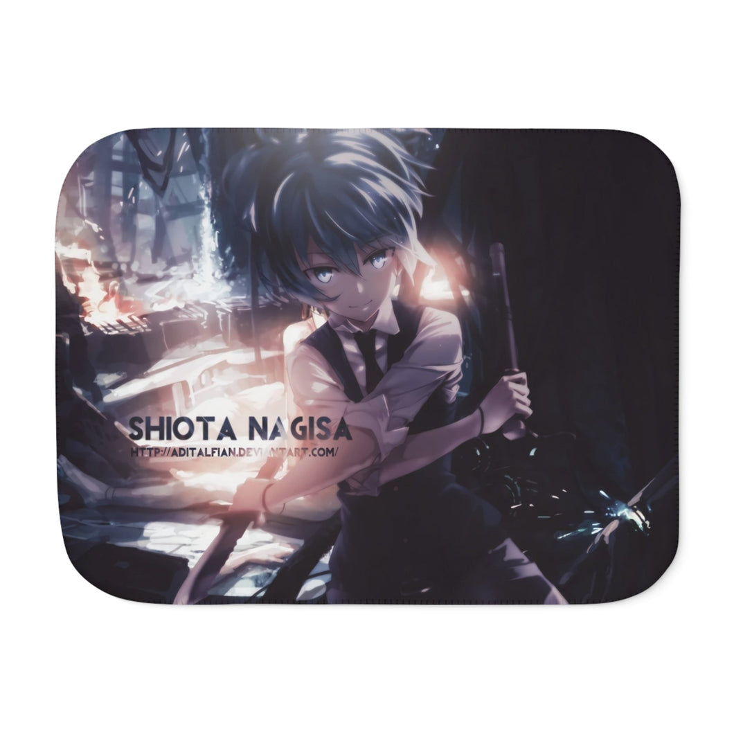 Assassination Classroom Sherpa Blanket