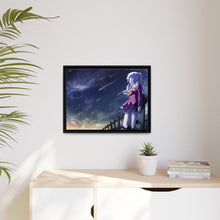 Load image into Gallery viewer, Nao Tomori and shooting stars Canvas Framed Art Print
