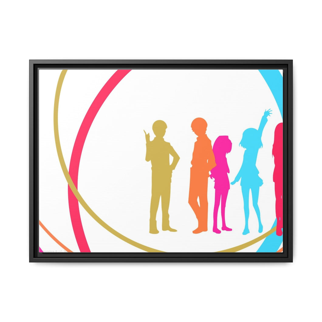 Anime Toradora! Canvas Framed Art Print