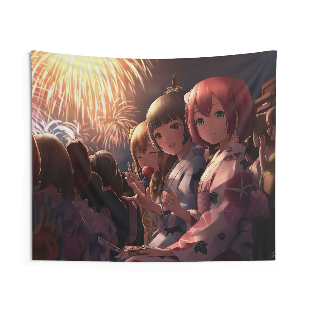 Love Live! by Indoor Wall Tapestry