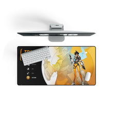Load image into Gallery viewer, Overwatch factfile:tracer Mouse Pad (Desk Mat)
