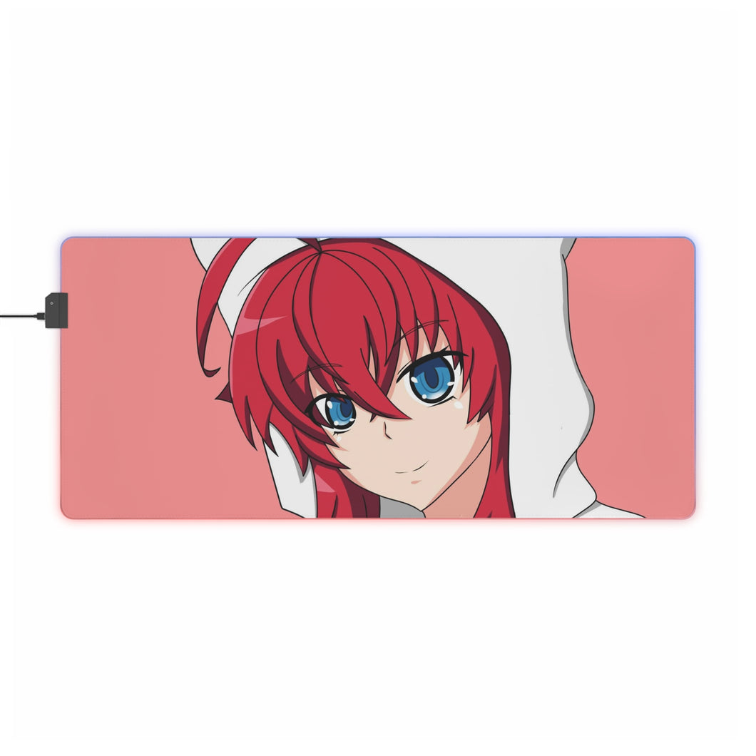 High School DxD Rias Gremory RGB LED Mouse Pad (Desk Mat)