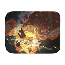 Load image into Gallery viewer, Demon Slayer: Kimetsu no Yaiba Sherpa Blanket
