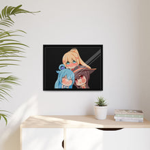Load image into Gallery viewer, KonoSuba - God’s blessing on this wonderful world!! Canvas Framed Art Print
