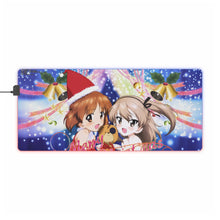 Load image into Gallery viewer, Girls und Panzer RGB LED Mouse Pad (Desk Mat)
