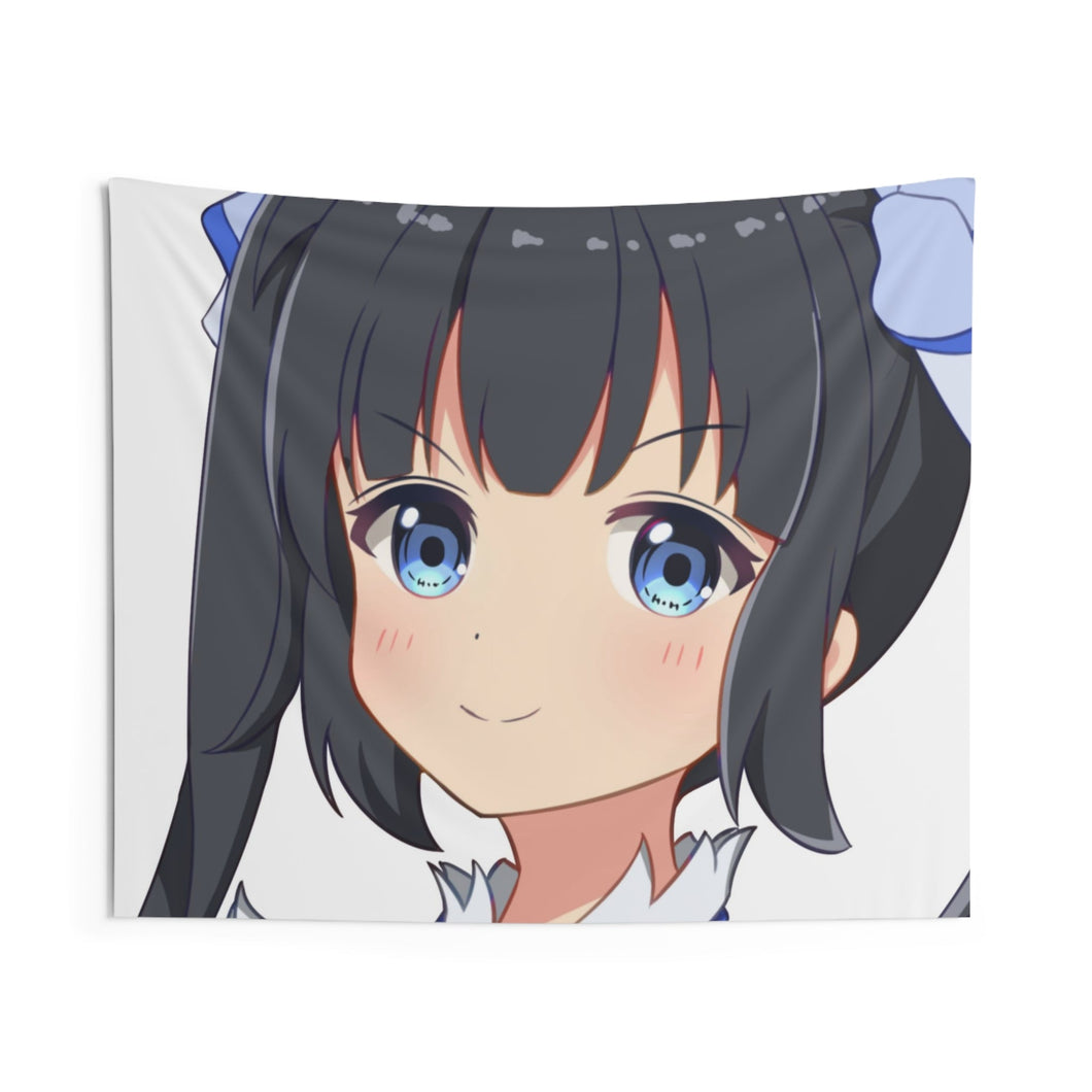 Is It Wrong To Try To Pick Up Girls In A Dungeon? Indoor Wall Tapestry