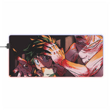 Load image into Gallery viewer, My Hero Academia Izuku Midoriya RGB LED Mouse Pad (Desk Mat)
