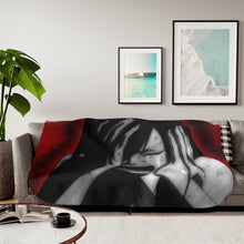 Load image into Gallery viewer, Erza Scarlet Sherpa Blanket
