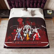 Load image into Gallery viewer, Anime Neon Genesis Evangelion Sherpa Blanket
