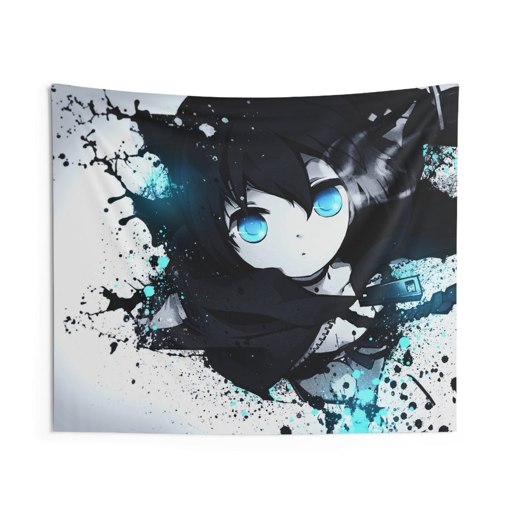 Black Rock Shooter Indoor Wall Tapestry