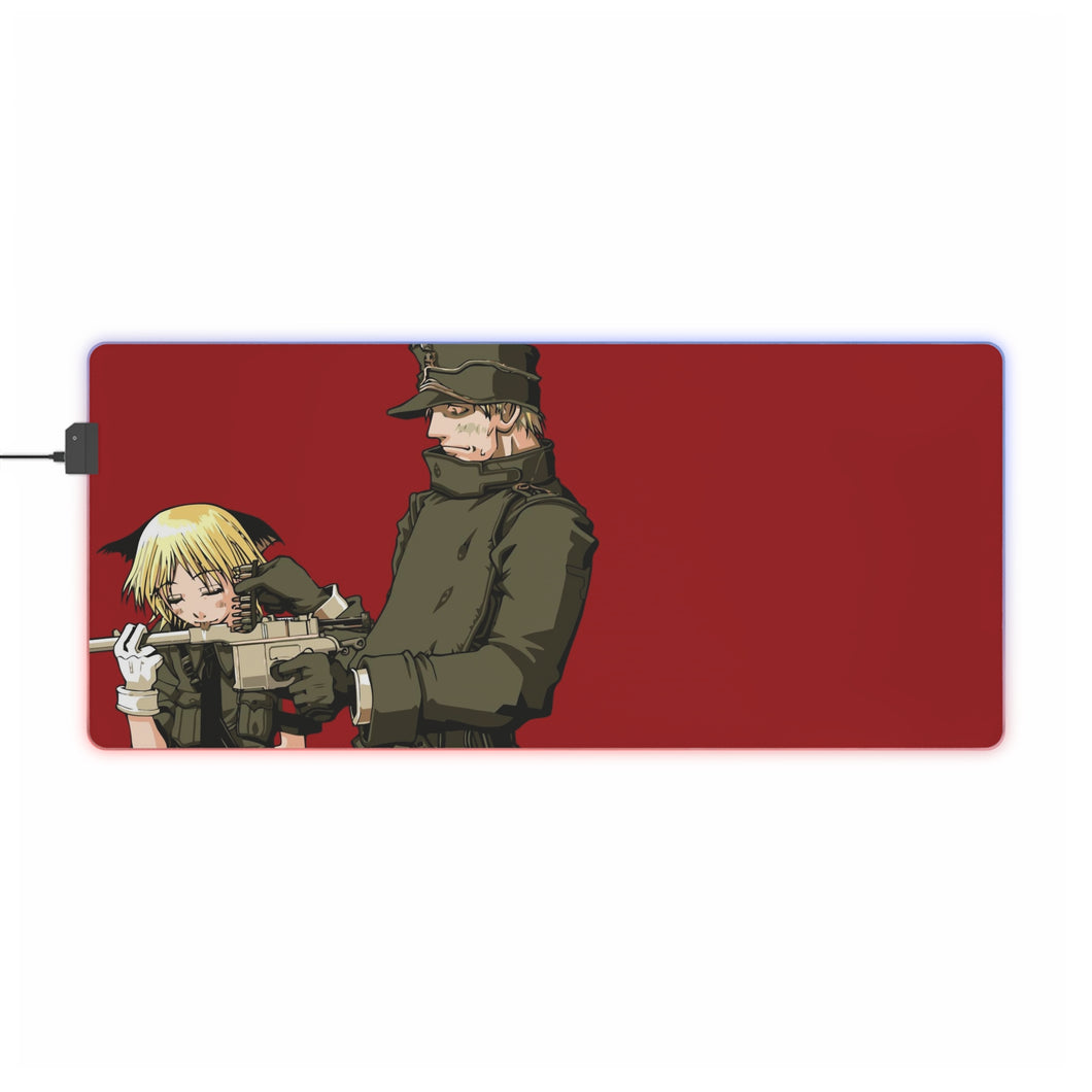 Hellsing RGB LED Mouse Pad (Desk Mat)