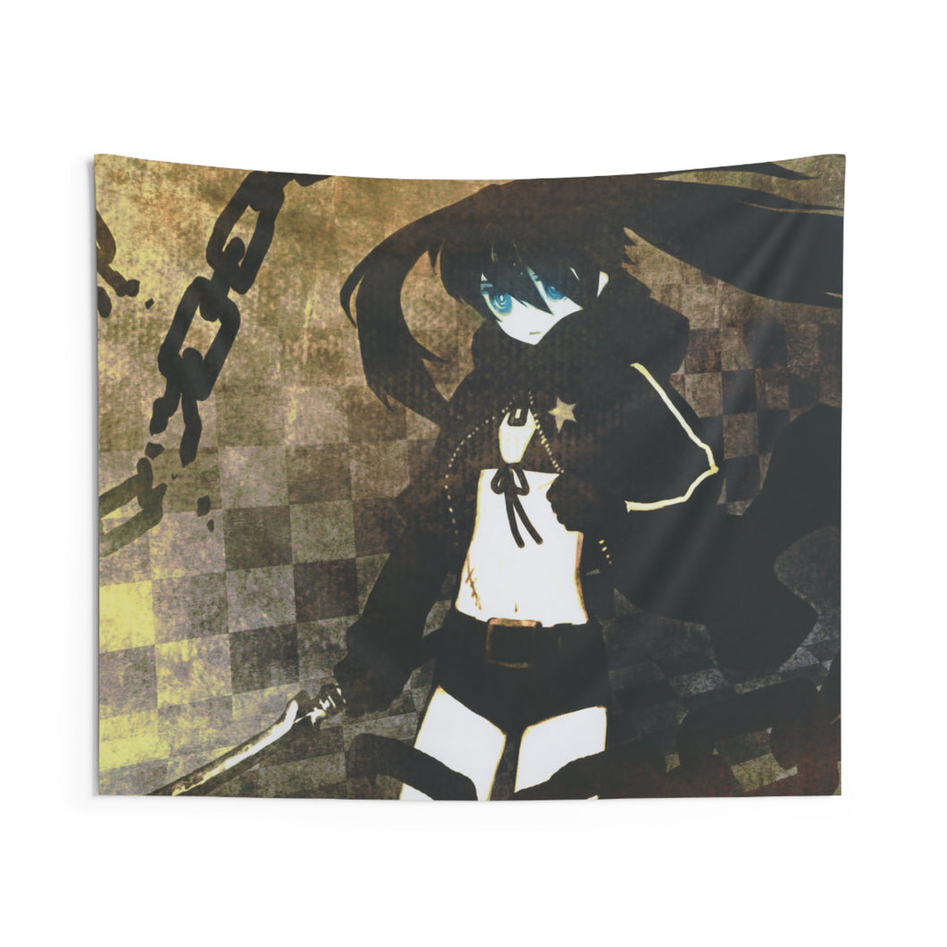 Black Rock Shooter Indoor Wall Tapestry