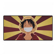 Pirate Monkey D luffy from One Piece Mouse Pad (Desk Mat)