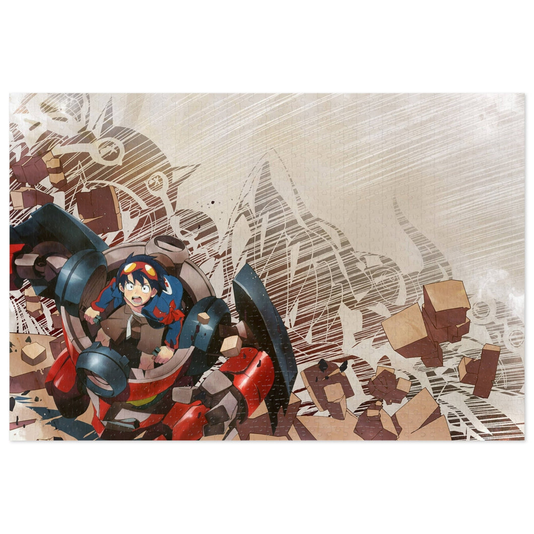 Anime Tengen Toppa Gurren Lagannr Jigsaw Puzzle