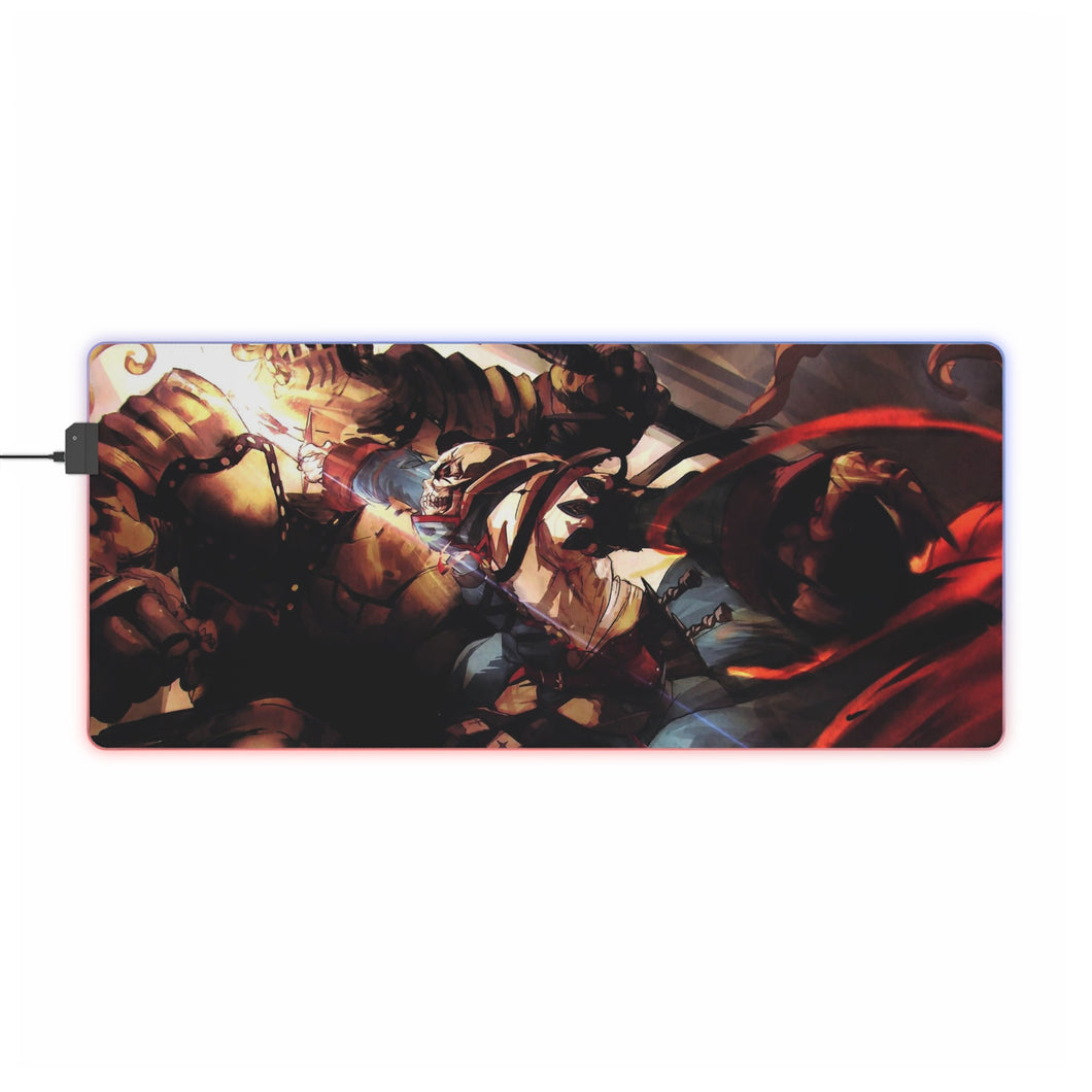 Anime Overlord RGB LED Mouse Pad (Desk Mat)
