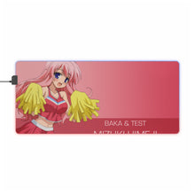 Load image into Gallery viewer, Baka and Test RGB LED Mouse Pad (Desk Mat)
