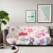 Load image into Gallery viewer, Anohana Meiko Honma, Jinta Yadomi, Naruko Anjou, Tetsudou Hisakawa, Chiriko Tsurumi Sherpa Blanket
