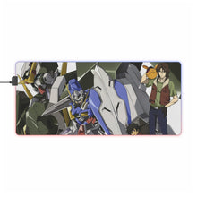 Load image into Gallery viewer, Anime Mobile Suit Gundam 00 RGB LED Mouse Pad (Desk Mat)
