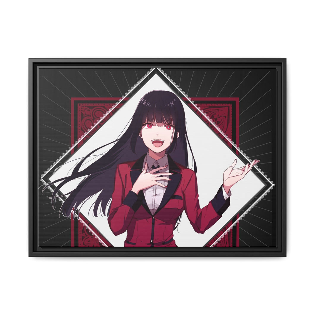 Yumeko Jabami Canvas Framed Art Print