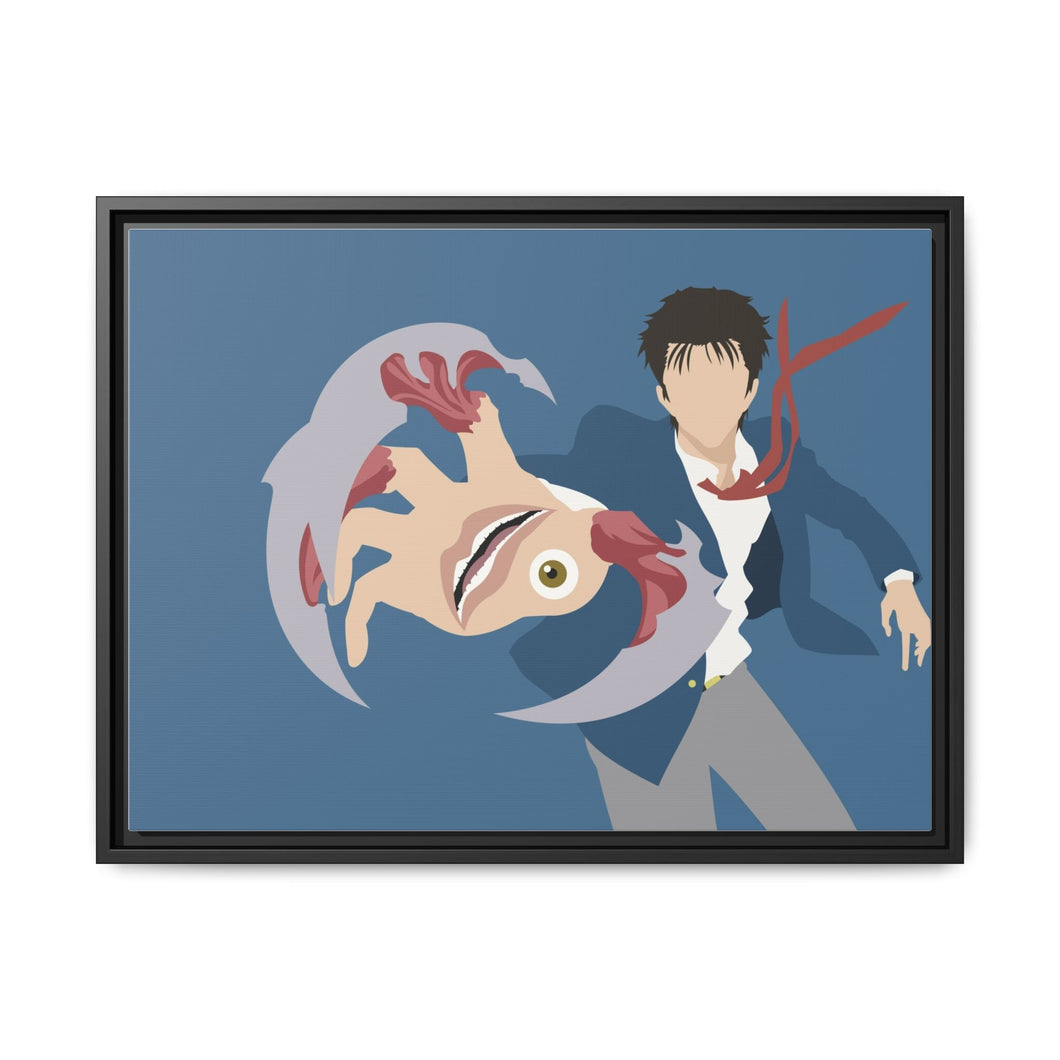 Parasyte Canvas Framed Art Print