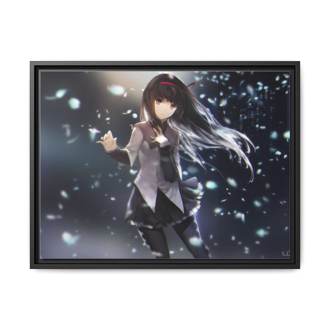 Puella Magi Madoka Magica Canvas Framed Art Print