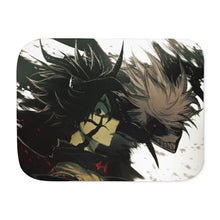 Load image into Gallery viewer, Anime Black Clover Sherpa Blanket
