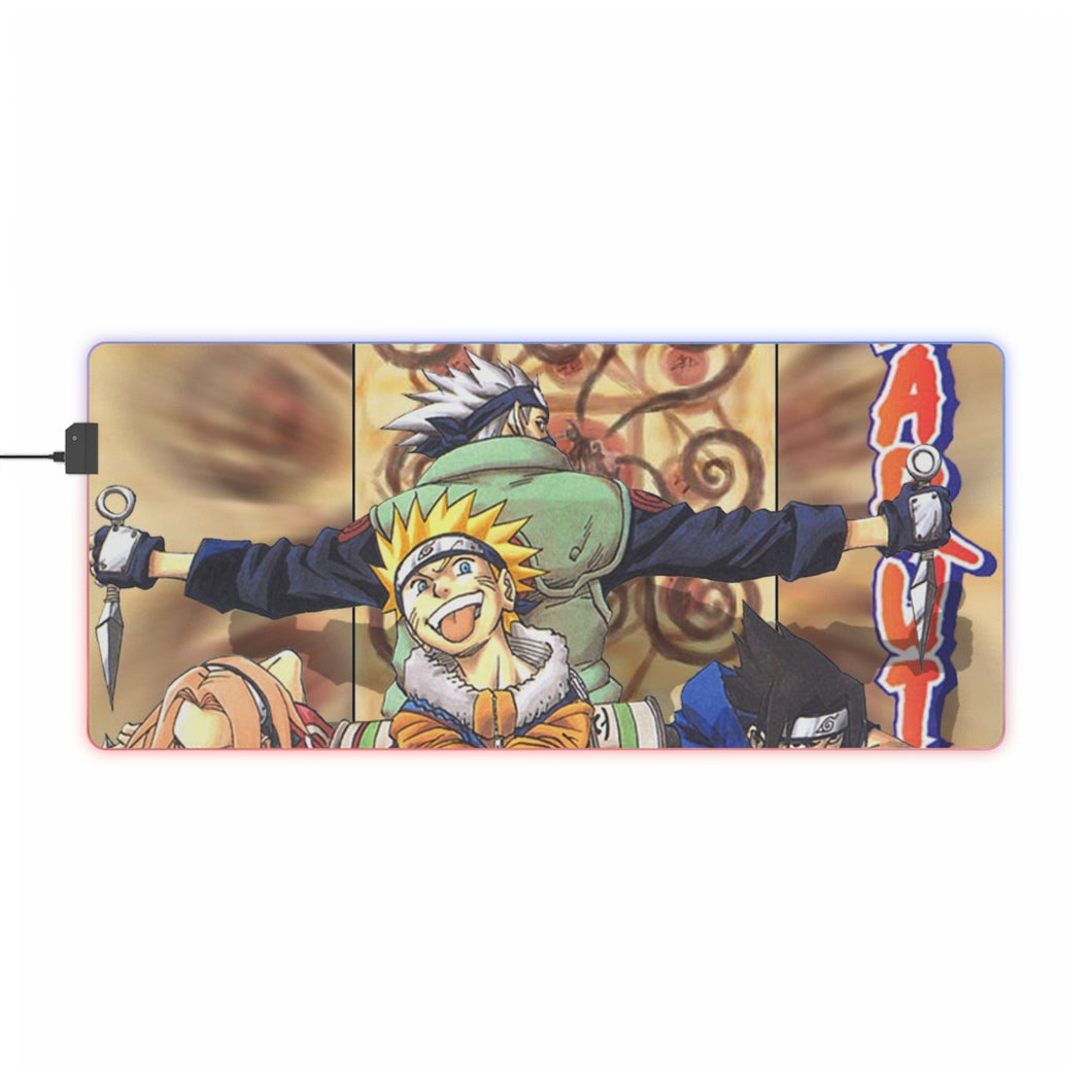 Anime Naruto RGB LED Mouse Pad (Desk Mat)