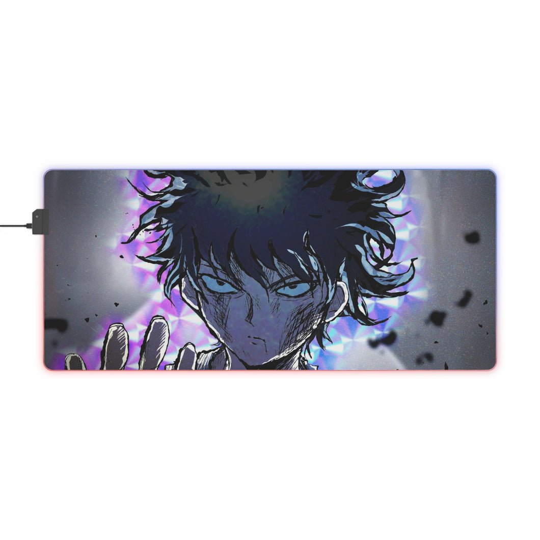 Mob Psycho 100 Shigeo Kageyama RGB LED Mouse Pad (Desk Mat)