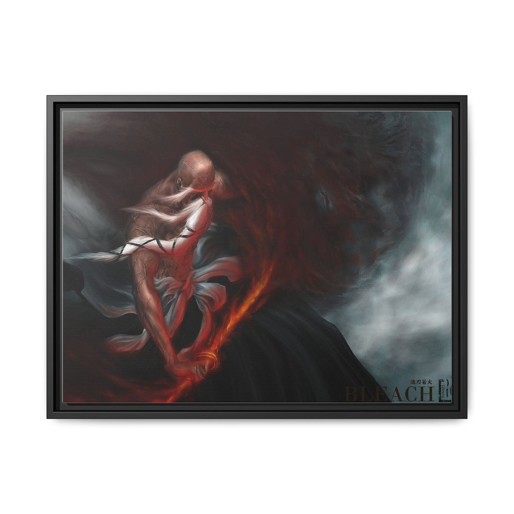 Anime Bleach Canvas Framed Art Print