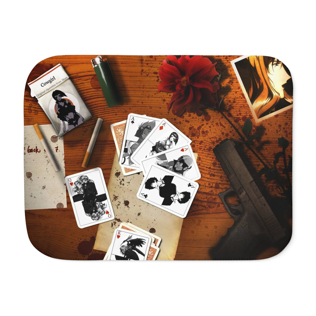 Anime Cowboy Bebop Sherpa Blanket