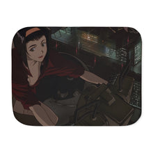 Load image into Gallery viewer, Anime Cowboy Bebopr Sherpa Blanket
