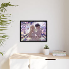 Load image into Gallery viewer, Anime Your Lie in April Canvas Framed Art Print
