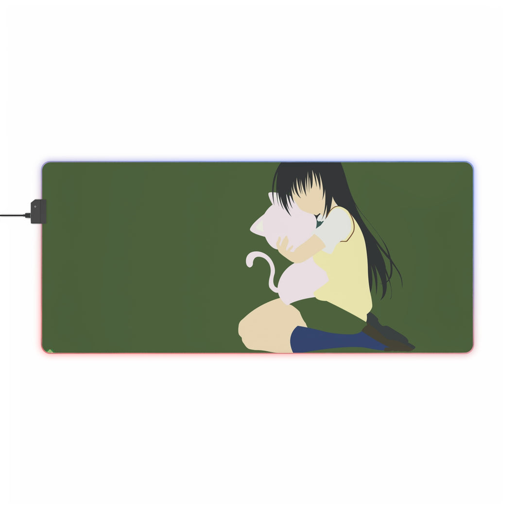 To Love-Ru RGB LED Mouse Pad (Desk Mat)