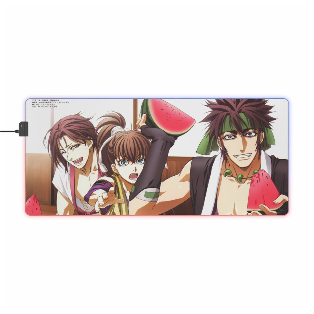 Hakuouki Shinsengumi Kitan RGB LED Mouse Pad (Desk Mat)