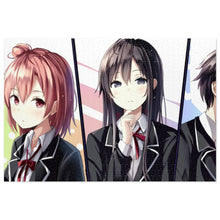 Load image into Gallery viewer, My Teen Romantic Comedy SNAFU Hachiman Hikigaya, Yukino Yukinoshita, Yui Yuigahama Jigsaw Puzzle
