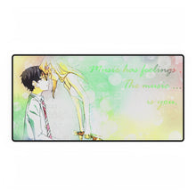 Load image into Gallery viewer, Anime Your Lie in April Mouse Pad (Desk Mat)
