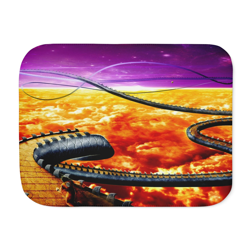 The path to Kaio's planet Sherpa Blanket