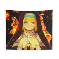 Sister Iris Indoor Wall Tapestry