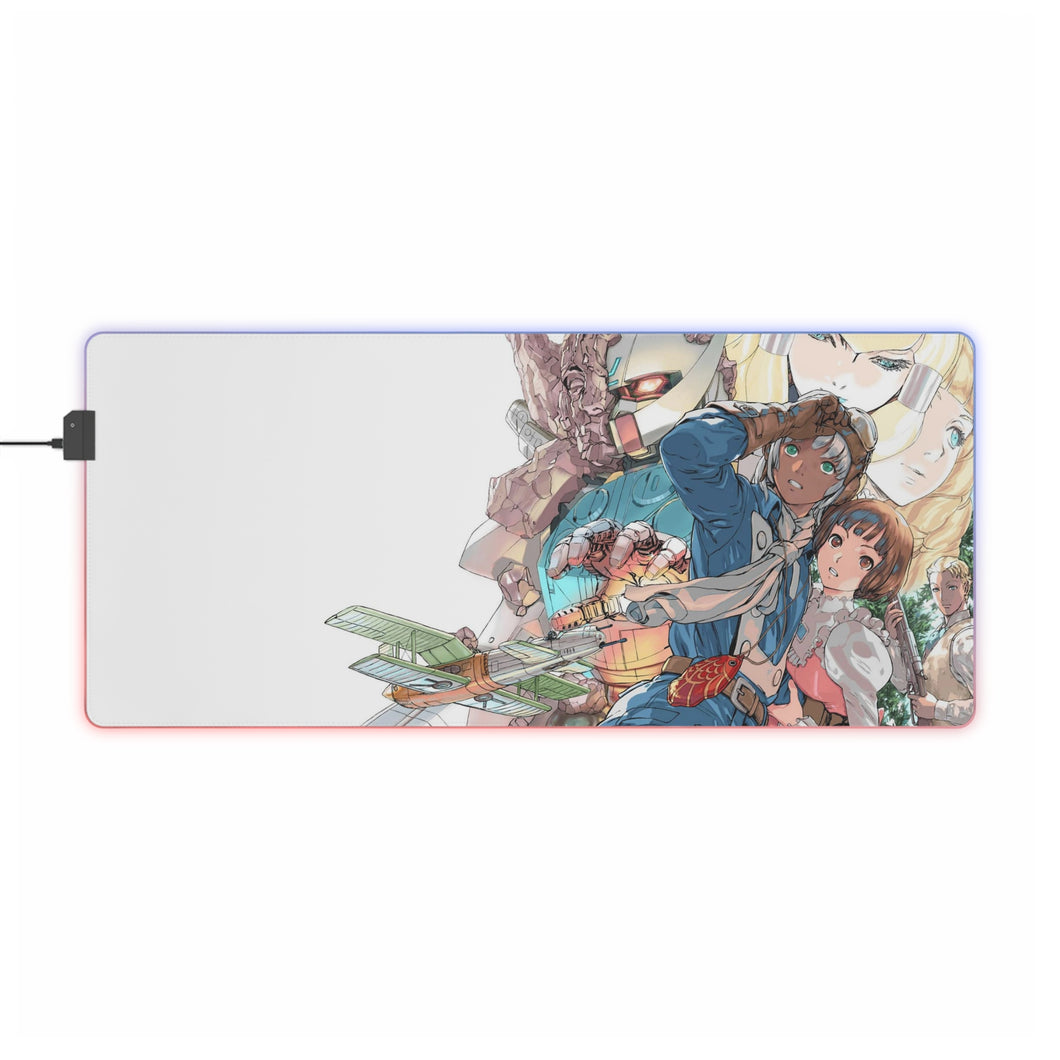 Anime Gundam RGB LED Mouse Pad (Desk Mat)