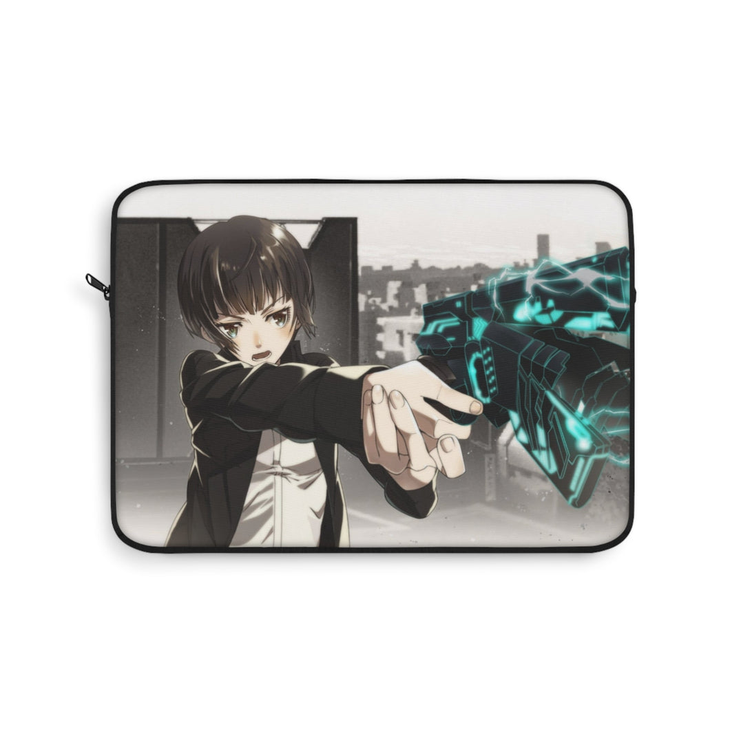 Akane Tsunemori with a dominator Laptop Sleeve
