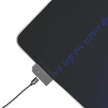 Load image into Gallery viewer, Squid Girl RGB LED Mouse Pad (Desk Mat)
