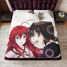 Load image into Gallery viewer, High School DxD Rias Gremory, Issei Hyoudou Sherpa Blanket
