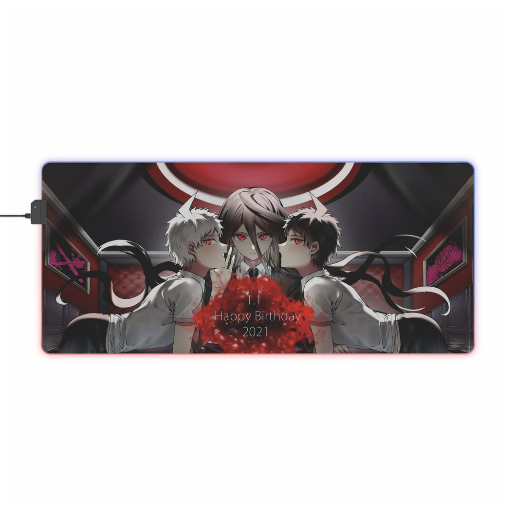 Danganronpa RGB LED Mouse Pad (Desk Mat)