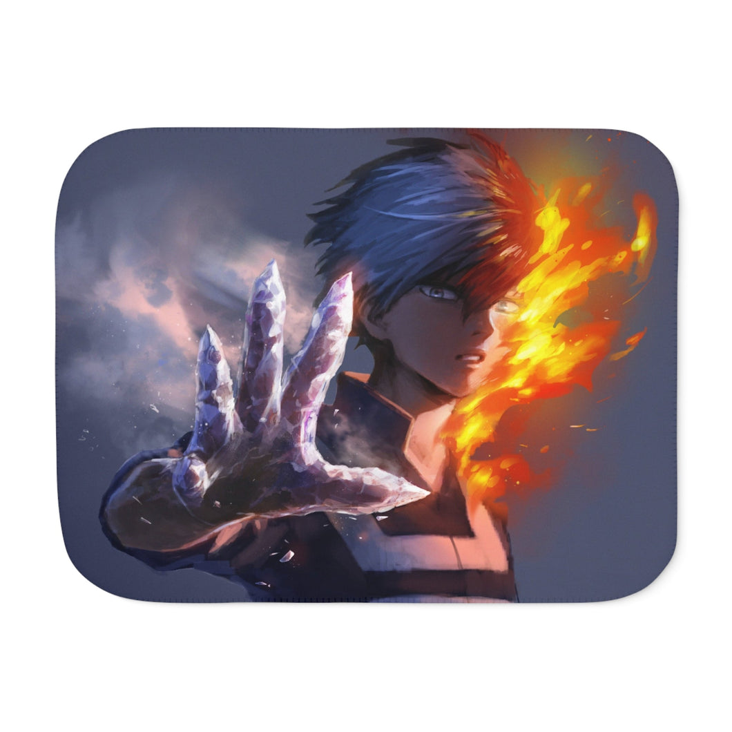 Shoto Todoroki Sherpa Blanket