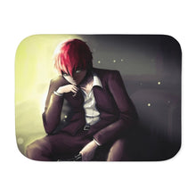 Load image into Gallery viewer, Assassination Classroom Karma Akabane Sherpa Blanket
