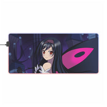 Load image into Gallery viewer, Accel World Kuroyukihime RGB LED Mouse Pad (Desk Mat)
