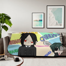 Load image into Gallery viewer, Anime Black Butler Sherpa Blanket
